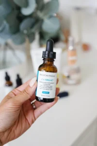 serum-skinceuticals-vitamin-c-pelembap-tabir-surya-toner-pad